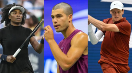 Venus Williams, Carlos Alcaraz, Jannik Sinner