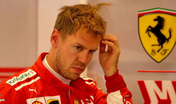 Vettel five second penalty