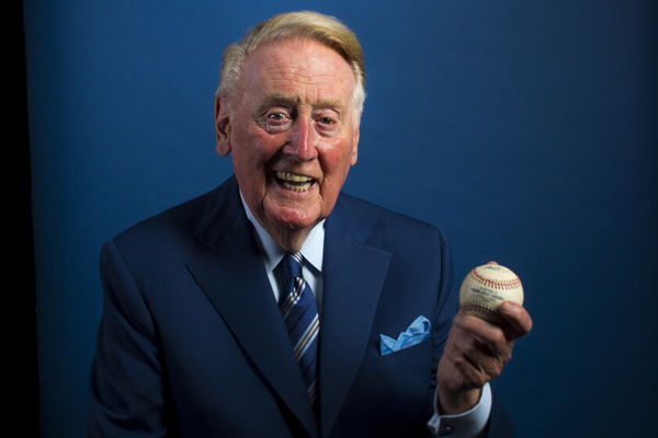 Vin Scully smiling Featured Image