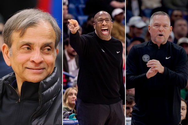 Vivek Ranadive, Mike Brown, and Michael Malone