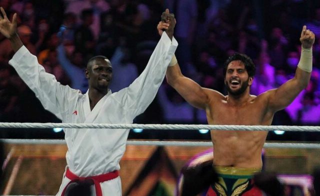 Olympic Silver Medalist Makes Surprise WWE Debut at Crown Jewel - EssentiallySports