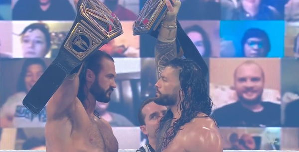 WWE- Drew McIntyre- ROman Reigns