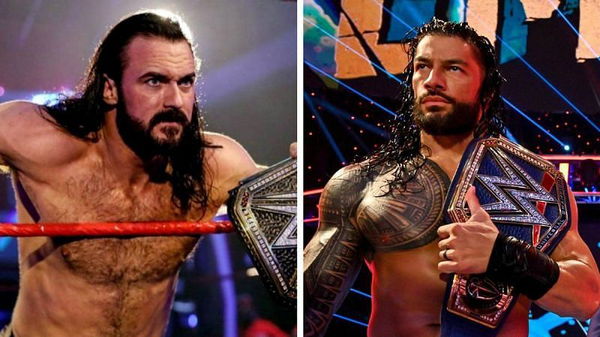 WWE- Drew McIntyre- ROman Reigns