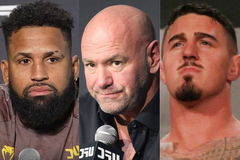 Waldo Cortes Acosta, Dana White and Tom Aspinall