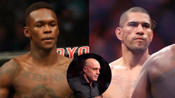 Israel Adesanya,Joe Rogan,Alex Pereira