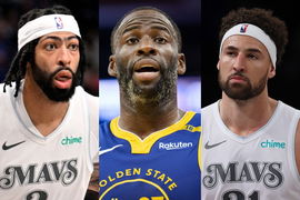 Anthony Davis, Dramond Green, Klay Thompson