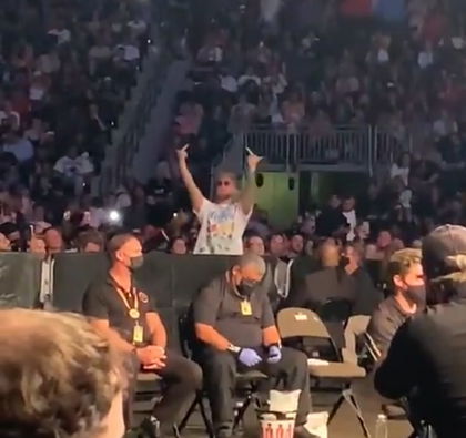 VIDEO: Daniel Cormier Confronts Jake Paul at UFC 261 as Crowd Roars 'F**K Jake  Paul' - EssentiallySports