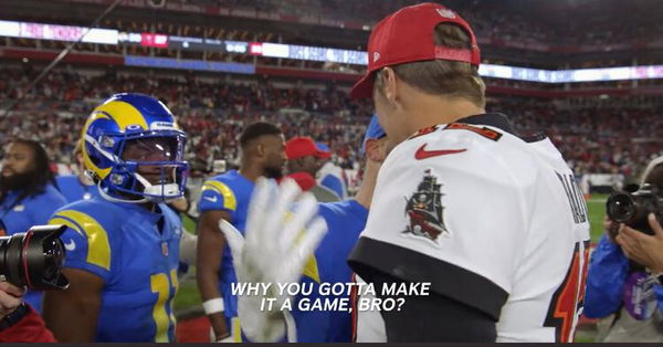 Tom Brady Has Funny Exchange with Fellow NFL Vet Eric Weddle After Game