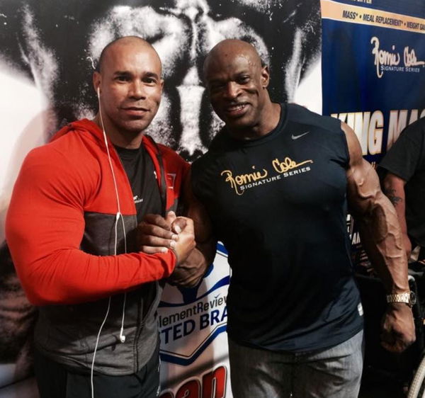 Ronnie Coleman and Kevin Levrone