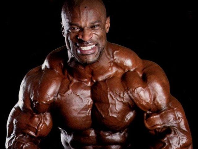 RONNIE COLEMAN JAY CUTLER SIGNED 8X10 PHOTO BODYBUILDING LIFT MR O