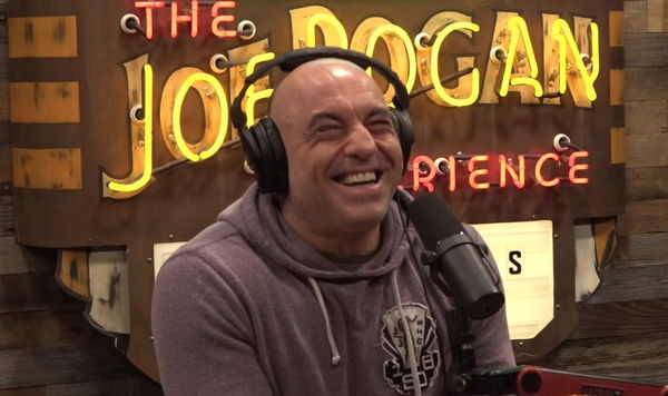 Joe Rogan laughing