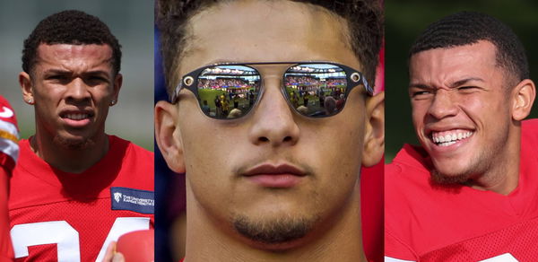 Skyy Moore, Patrick Mahomes