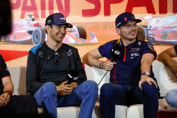 Max Verstappen and Esteban Ocon