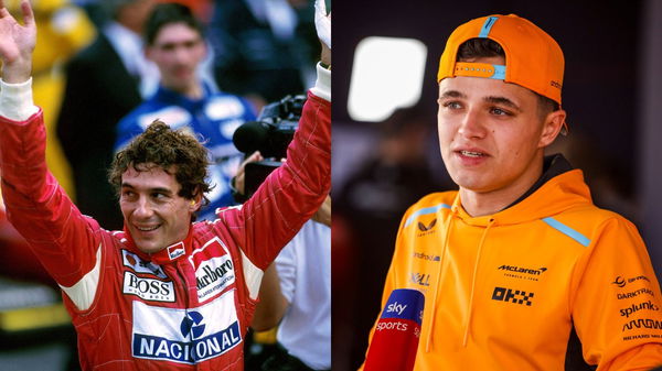 Ayrton Senna &#038; Lando Norris