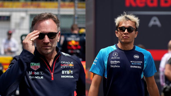 Christian Horner &#038; Alex Albon