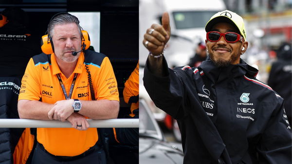 Zak Brown &#038; Lewis Hamilton