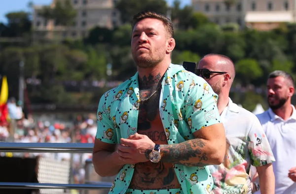 Conor McGregor at the Monte Carlo circuit