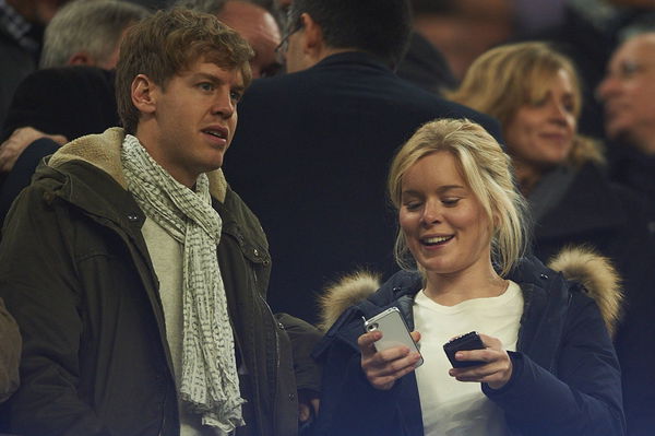 Sebastian Vettel and Hannah Prater