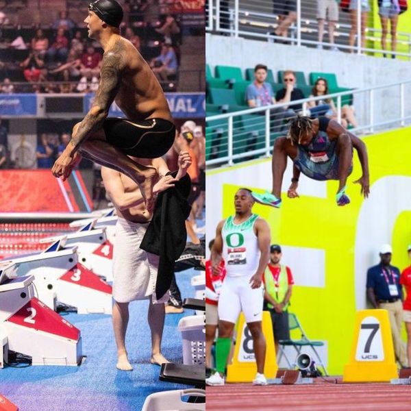 Noah Lyles and Caeleb Dressel