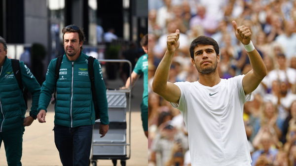 Fernando Alonso and Carlos Alcaraz