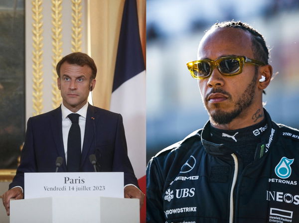 Emmanuel Macron &#038; Lewis Hamilton