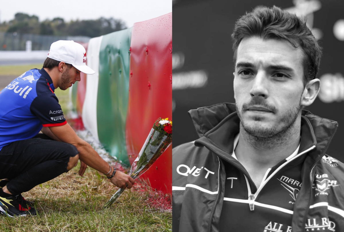 Failing to Move On From Tragic Loss, Pierre Gasly Pays Heartfelt