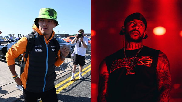 Lando Norris and Skepta