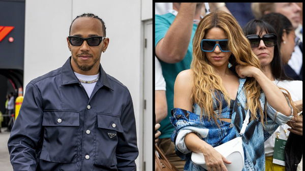 Lewis Hamilton and Shakira