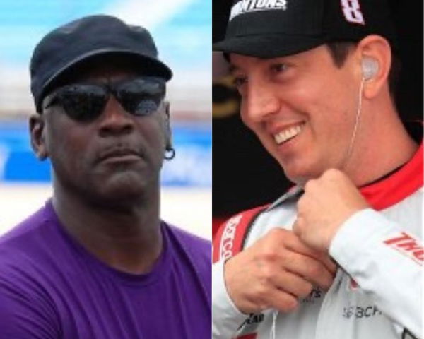 Kyle Busch and Michael Jordan