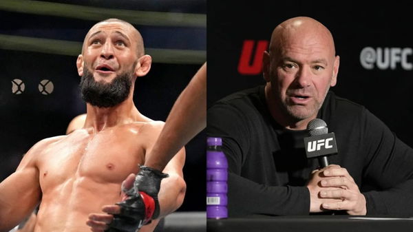 Khamzat Chimaev + Dana White