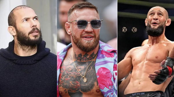 Andrew Tate; Conor mcGregor; Khamzat Chimaev