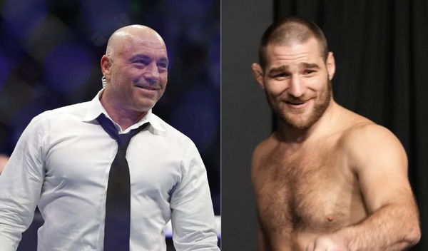 Joe Rogan and Sean Strickland