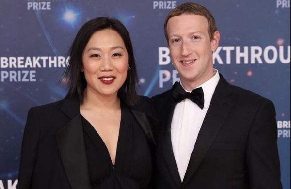 Mark Zuckerberg and Priscilla Chan