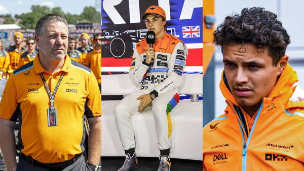 2 Weeks After Zak Brown Initiating Civil War at McLaren, Oscar Piastri ...