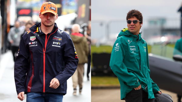 Max Verstappen and Lance Stroll