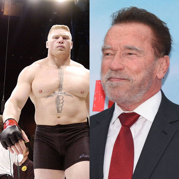 Brock lesnar and Arnold