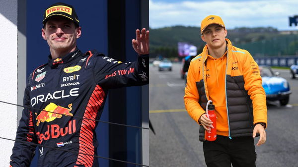 Max Verstappen and Oscar Piastri