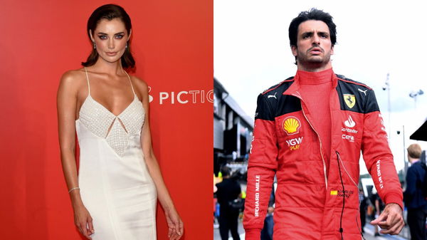 Rebecca Donaldson and Carlos Sainz