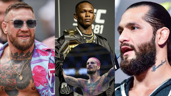 Conor McGregor + Israel Adesanya + Sean O&#8217;Malley + Jorge Masvidal