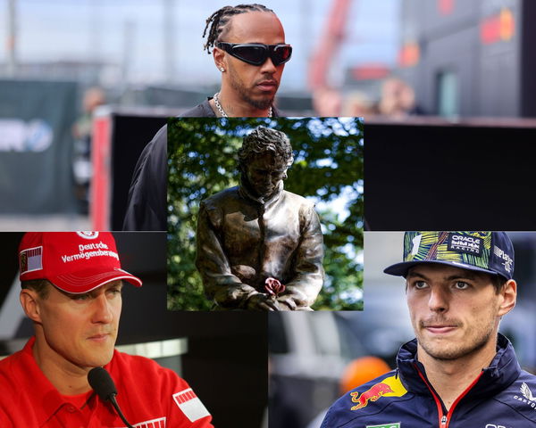 Lewis Hamilton, Michael Schumacher, Max Verstappen, Ayrton Senna