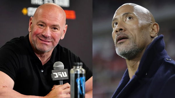 Dana White + Dwayne Johnson