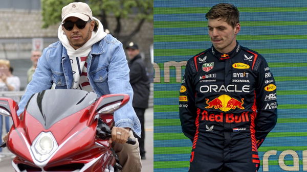 Lewis Hamilton and Max Verstappen