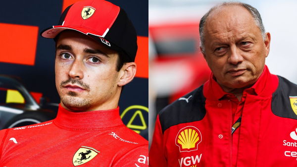 Charles Leclerc and Fred Vasseur