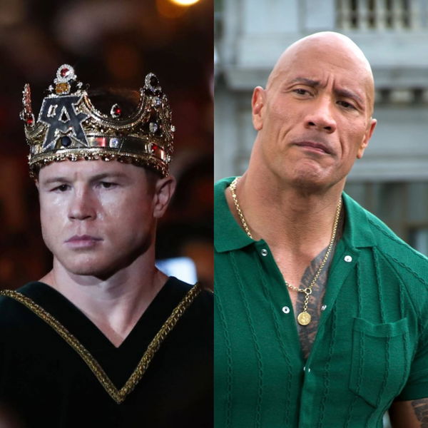 Dwayne Johnson and Canelo