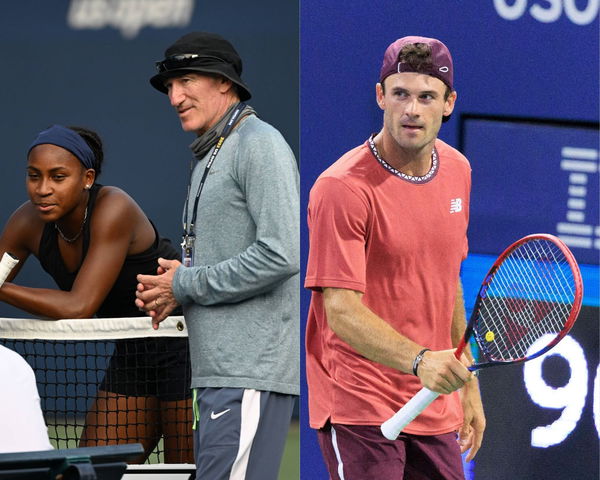 Coco Gauff, Brad Gilbert, Tommy Paul