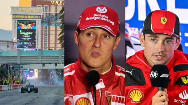 Las Vegas GP,Michael Schumacher, Charles Leclerc