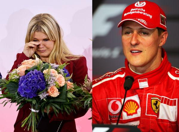 Corinna Schumacher and Michael Schumacher