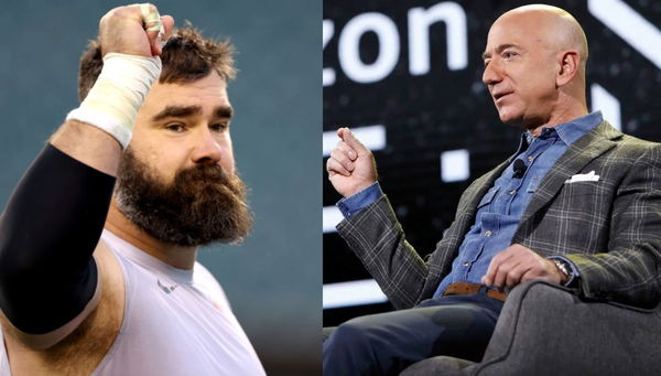 Jason Kelce &#038; Jeff Bezos