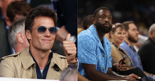 Tom Brady and Dwyane Wade