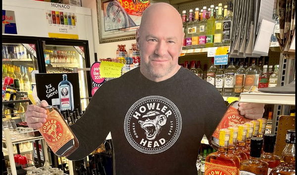 Dana White with Howler Head Whiskey